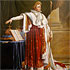 Sample of painting: Napoleon in Coronation Robes