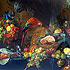Sample of painting: Sumptuous Still Life with Parrot