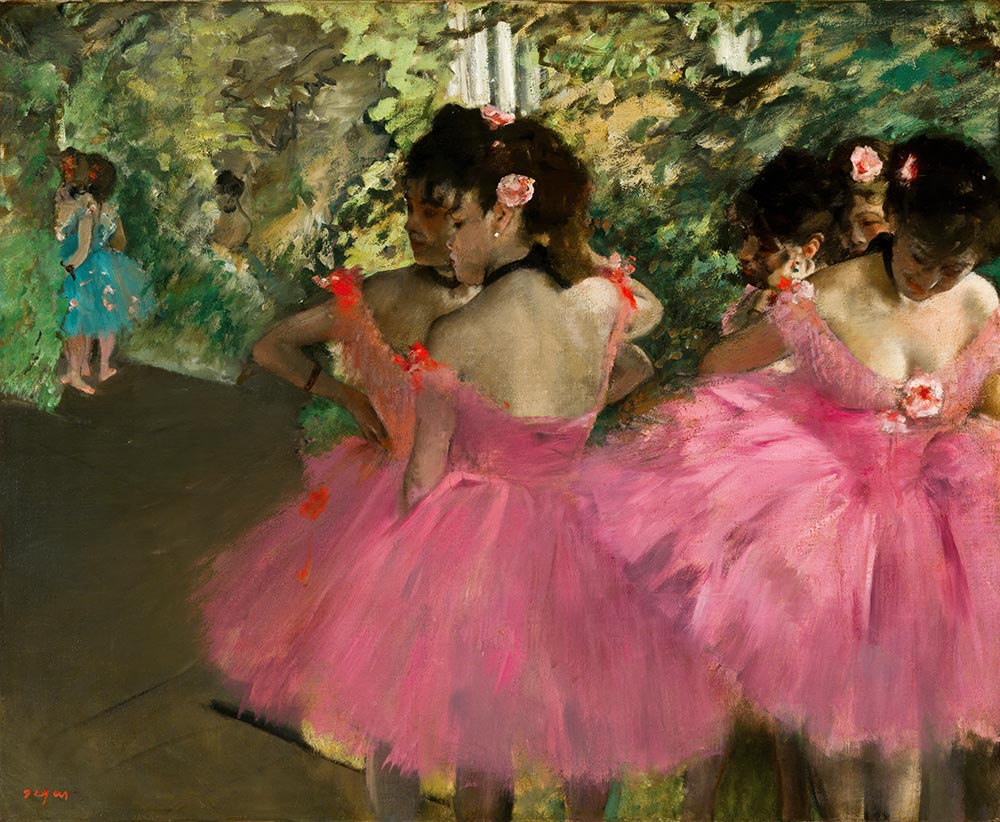 Dancers in Pink, c.1876 | Edgar Degas