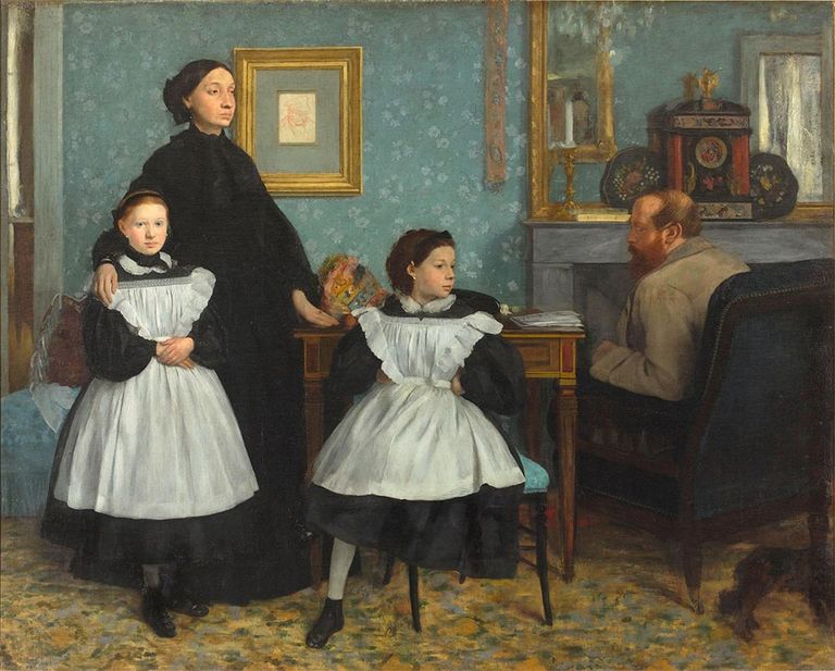 The Bellelli Family, c.1858/67 | Edgar Degas