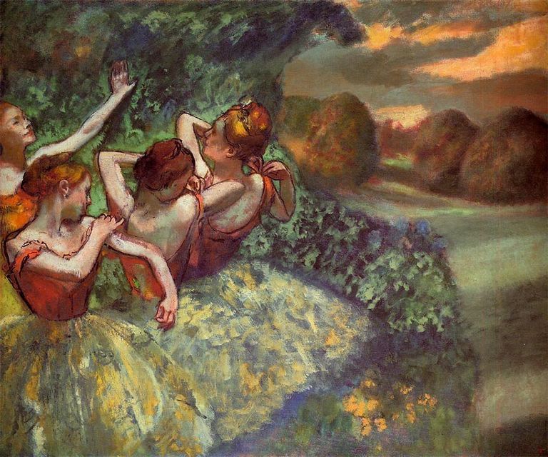 Four Dancers, c.1899 | Edgar Degas